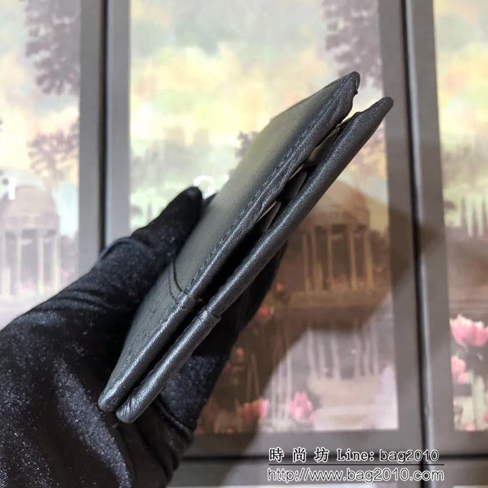 GUCCI古馳 專櫃同步 頭層牛皮 男士雙折皮夾 256408 克皮小G WTG1940